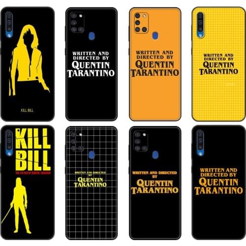Black tpu Case For Samsung Galaxy A50 50S A30S A10 A11 A21S A31 A41 A51 A71 M21 M30S S10 LITE Written Directed Quentin Tarantino
