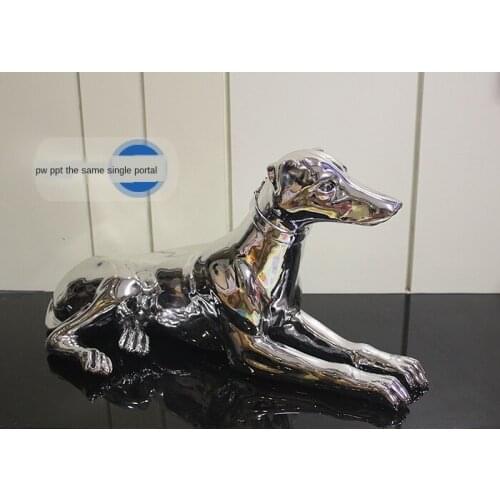 European-Style Home Living Room Decoration TV Cabinet Wine Cabinet Decoration Dog Lingti Dog Decoration Selling Decoration