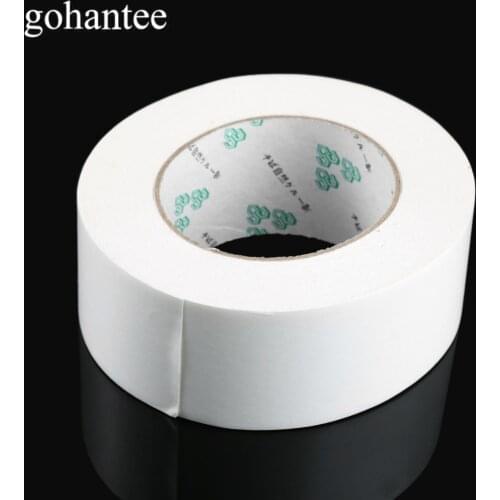 Gohantee Professional White Golf Grip Double Sided Adhesive Club Tape Strips 2.36"X50 Yds for Golf Regripping Accessories 1 Roll