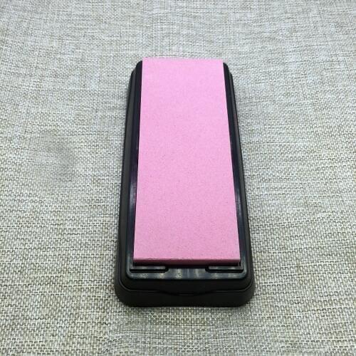 6" corundum whetstone Knife sharpener system Hone stone 240# Grit water stone with Non-slip base coarse Grinding