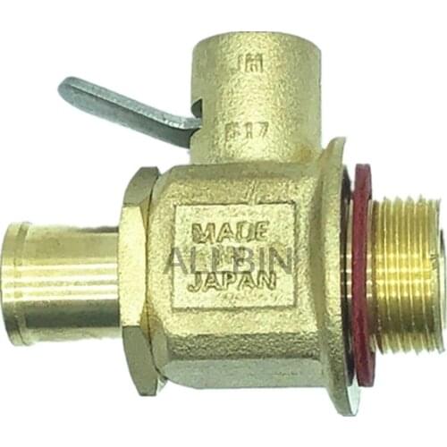 For Kobelco SK CATERPILLAR CAT PC HITACHI ZX VOLVO DAEWOO Excavator Engine Oil pan Oil out valve switch Excavator accessories