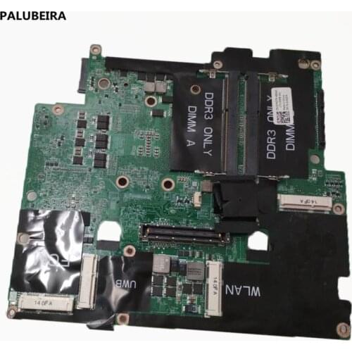 PALUBEIRA Laptop Motherboard HM55 DA0XM2MBAG1 for Dell Precision M6500 Motherboard VN3TR 0VN3TR CN-0VN3TR DDR3 100% Test OK