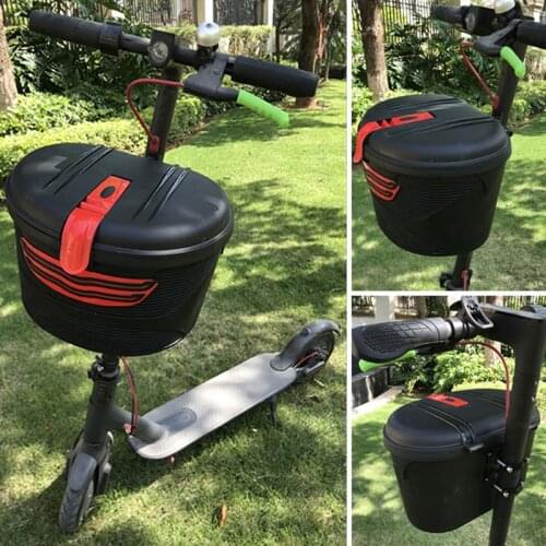 Front Bag for Xiaomi Mijia M365 Electric Scooter Front Pet Carriers Bag Basket Case Waterproof for Scooter Bike Storage Bag 20L