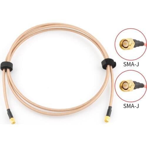 PURELIN RG142 SMA Male plug to SMA Male plug Straight Connector RF Coaxial Jumper Pigtail Cable Free Ship