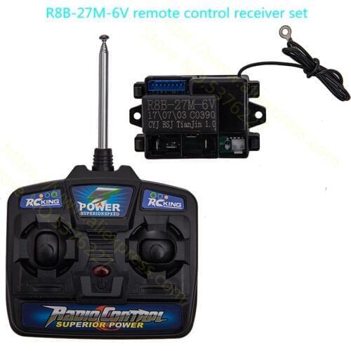 R8B-27M-6V Remote Controller Receiver, Children Electric Car 27Mhz Transmitter,kids car replacement parts