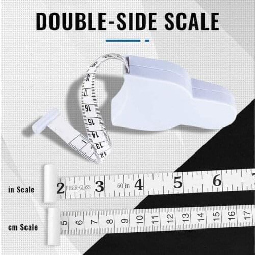 Self-tightening Measure Tape Health Care Skinfold Body Fat Caliper Body Fat Tester PLICOMETRO with body mass Tape with Measureme
