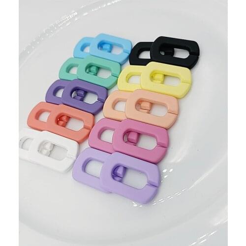 Detachable Macaron Shoulder Bag Strap Acrylic Resin Chain For Handles DIY Replacement Colorful Belt Bag Accessories 40cm/60cm