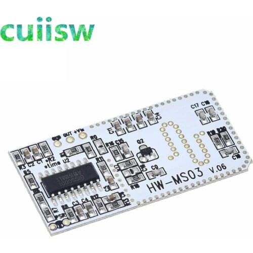 High Performance Motion Sensor Module Radar Motion Sensor HW-MS03 2.4GHz to 5.8GHz Microwave Radar Sensor Module for Arduino