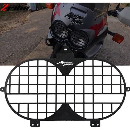 For Honda XRV750 XRV 750 Africa Twin 1997-2002 2001 2000 1999 Motorcycle Headlight Headlamp Grille Shield Guard Cover Protector