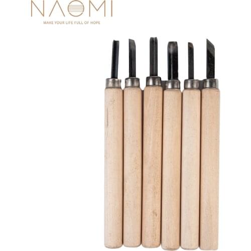 1Set-6PCS Knife Engraved Carpentry Tool For Violin Repair & Making Kit