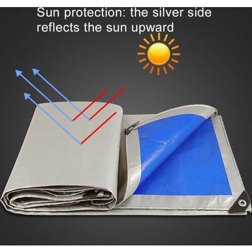 300x200cm Truck Car Boat Vehicle Waterproof Awning Thick Sunshade Cloth Shelter Awning Sunshade Cloth Shelter Sunshade Shelter
