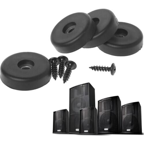 4 Pcs 40*10mm Speaker Isolation Spike Stand Feet Amplifier Shock Absorption Pad Isolation Spike JUN19 dropship