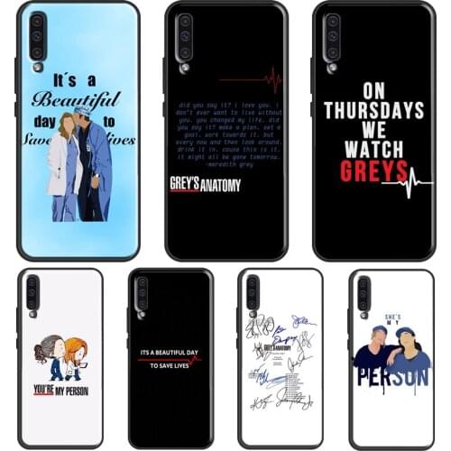 Greys anatomy Case For Samsung A32 A52 A72 A12 A42 A20S A30S A40 A50 A70 A21S A11 A31 A41 A51 A71 Cover