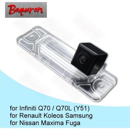 For Infiniti Q70 Q70L Renault Koleos Samsung Nissan Maxima Fuga HD CCD Night Vision Backup Reverse Car Rear View Camera NTSC PAL
