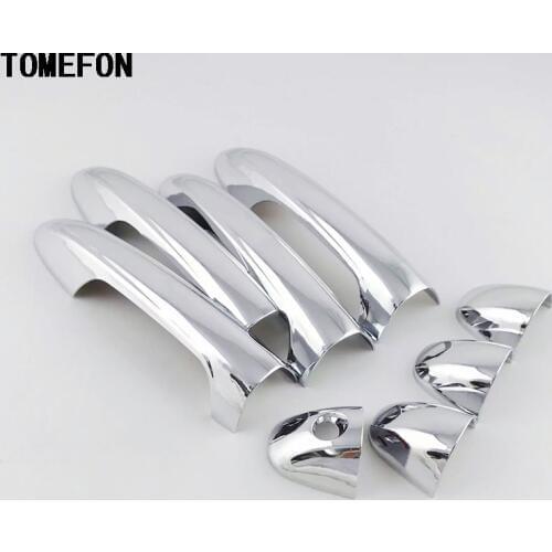 For Toyota Hilux Revo 2015 2016 2017 ABS Chrome Door Handle Cover Car Styling Accessories