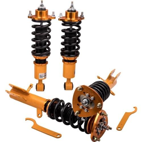 For Caliber 07-09 Patriot Compass Front &Rear Strut Coil Spring Damper Coilover for Dodge Caliber/Caliber SRT-4 Adj. Damper