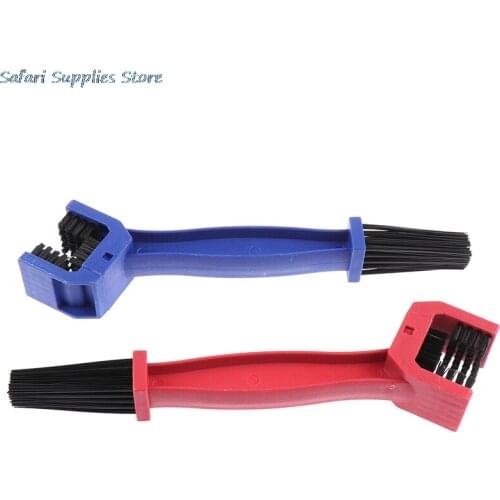 New Motorcycle Chain Cleaner Plastic Bike Bicycle Moto Brush Cycling Clean Chain Cleaner Outdoor Scrubber Tool For Road