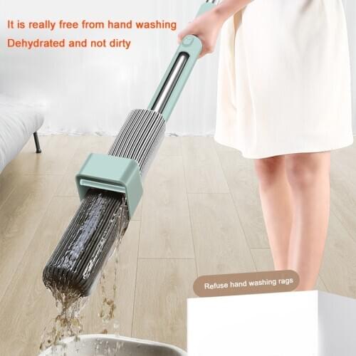 New Free Hand Washing Flat Mop Cleaner Household Tool Lazy 360° Rotation Mop With Squeezing Floor Cotton mop