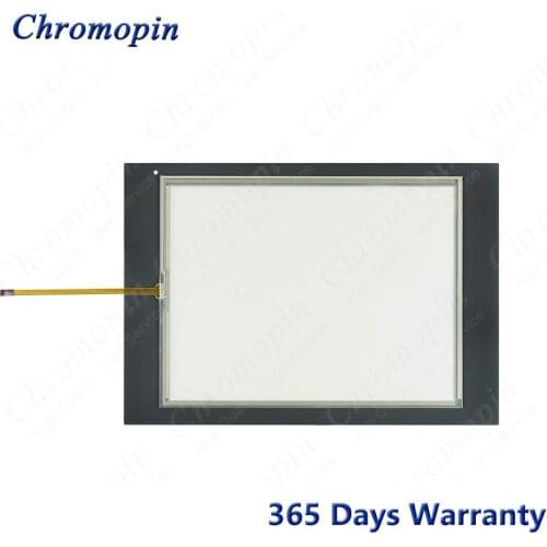 2711R-T10T SER A Touch Screen Panel Glass Digitizer for 2711R-T10T SER A Touchscreen with Front Overlay Label Protective Film