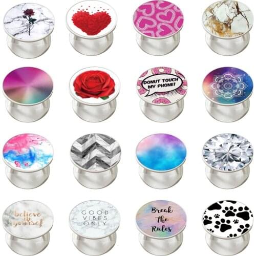 Universal phone holder Expanding Stand Grip Phone Car Holders Mount Desk Top for iphone stand foldable phone holder socket