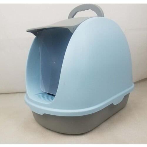 Enclosed Cat Litter Box Fat Cats Fully Closed Litter Box Areneros Para Gatos Cat Toilet Caixa De Areia Para Gato Pet Products