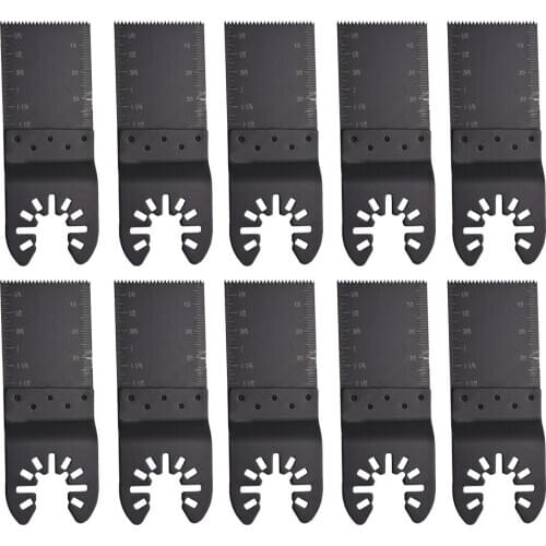 10pcs Metal Wood Oscillating Multitool Quick Release Saw Blades Wood working Tools