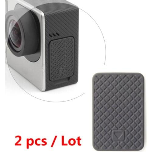 2pcs Mini USB Side lid Door Protective Cover Sport Action Digital Camera Accessories Replacement for GOPRO Hero 4 3+ 3