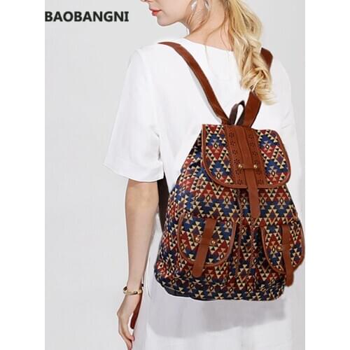 BAOBANGNI Women's Backpacks With Embroidery