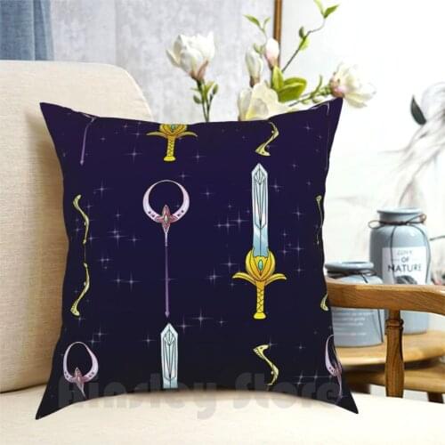Best Friend Squad Pattern Pillow Case Printed Home Soft Throw Pillow Best Friend Squad Shera She Ra She Ra And The