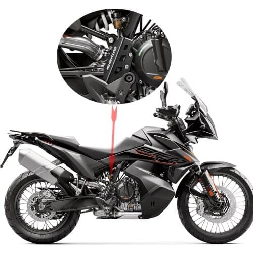 For 890 Adventure R 790 R790 Adventure motorcycle Gear gearbox Shift Gearshift lever levers Protective cover Protection board