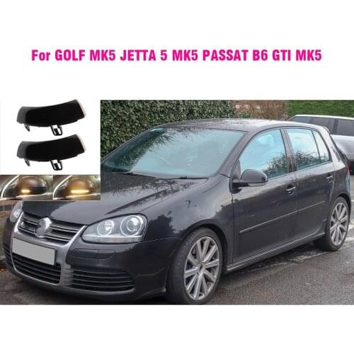 For GOLF MK5 GTI MK5 Sharan Superb EOS Skoda Car Rear View Mirror Indicator LED Turn Signal Light Side Steering Lamp
