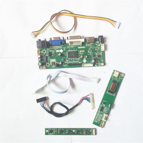 For LP141WX1-TLB4/TLB5 HDMI-Compatible-Compatible DVI VGA LVDS 30Pin CCFL M.NT68676 screen controller board LCD 1280*800 14.1