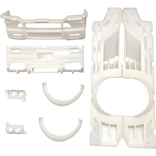 For WPL D12 1/10 RC Car Upgrade Parts RC Car Body Armor Surrounded Kits Decoration Cover Accessories