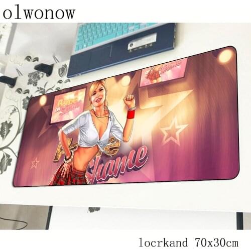 Gta mousepad gamer HD pattern 700x300x3mm gaming mouse pad large Fashion notebook pc accessories laptop padmouse ergonomic mat
