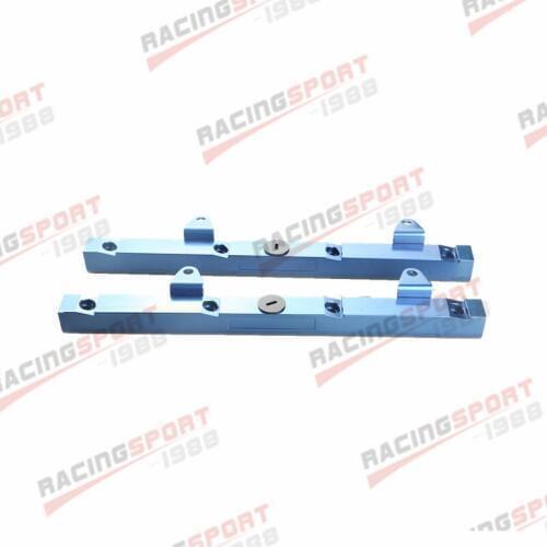 Holden LS1 Billet Aluminum Intake Manifold Fuel Rail Kits Blue