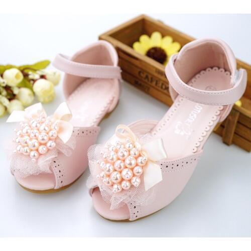 Summer style children sandals Girls princess beautiful flower shoes kids flat Sandals baby Shoes sneakers Girl Sandals