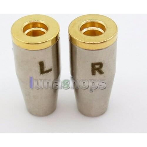 LN005940 Female MMCX Port Socket Earphone Pins Plug with Shell For DIY Earphone Converter