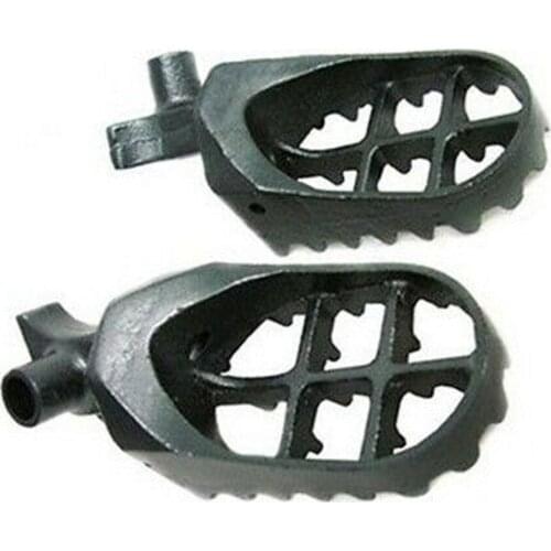 Motorcycle Grey FOOT PEGS For YZ 125 250 YZF/WR 400 426 450 99-05 CR 250R 125R