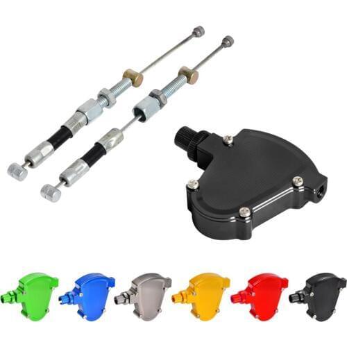 CNC Stunt Clutch Easy Pull Cable System Motorcycles Dirt Bike For Honda Yamaha Suzuki Kawasaki Aprilia BMW Beta GasGas Triumph