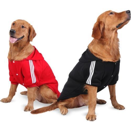 Warm Large Dog Clothes Winter hoodie big dog sweater pet coat Jacket Clothing for Golden Retriever Samoyed Labrador Husky Dogs