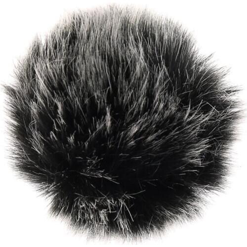 Universal Lapel Microphone Windscreen Mini Size Lavalier Mic Furry Windscreen Muff 5mm