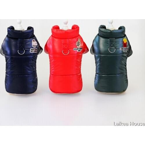 Windproof Pet Clothing Autumn And Winter Outdoor Warmer Jacket Pet Dog Clothes Dogs Costume Apparel Chihuahua Coat Jacket