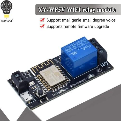 WAVGAT For Sinilink APP WIFI mobile phone remote control relay module DC6V~36V smart home phone APP ESP-12F XY-WF36V