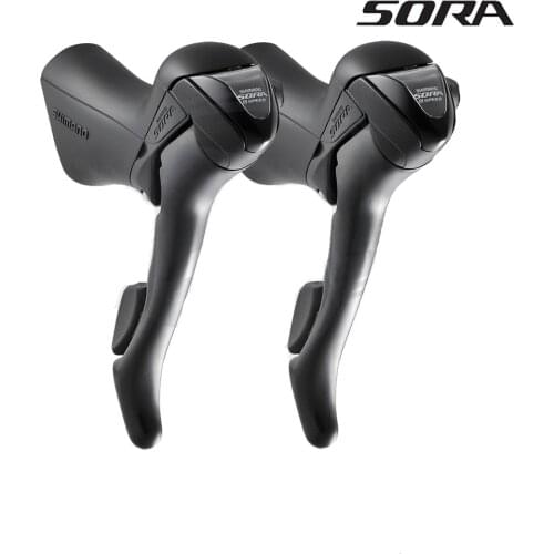 SHIMAN0 SORA ST-3500 shift brake lever 2x9 speed left/right/pair 3500 shift lever with original internal cable