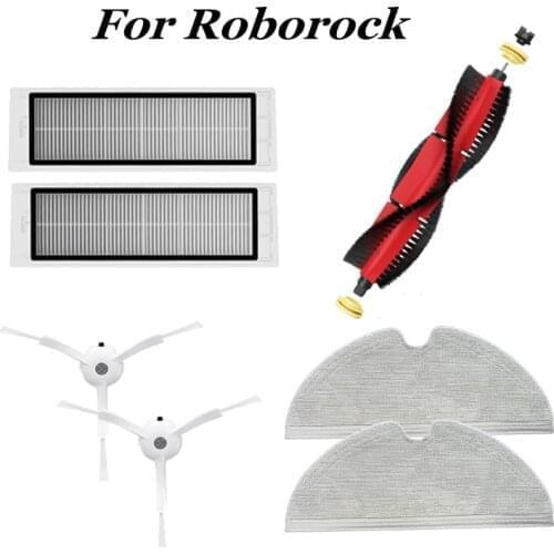 Spare Components for Robrock All Series S5 S50 S55 S60 S65 E2 E4 E35 MAX MAXV Pure Robotic Vacuum Cleaner Part Brush Filter Mop