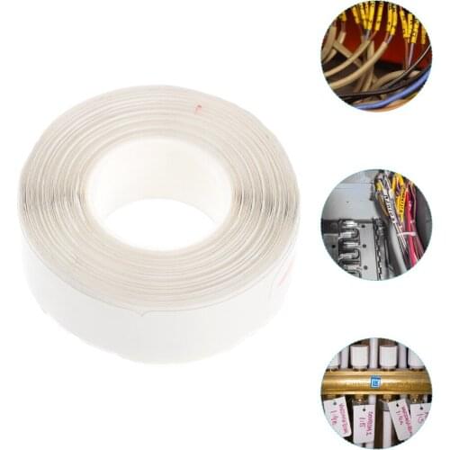 1 Roll/67pcs Self-Adhesive Cable Labels Tear Resistant Cable Labels Stickers