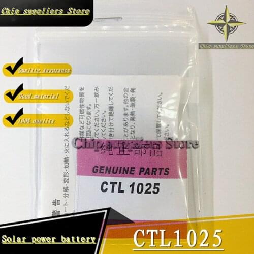 1PCS-2PCS) CTL1025 Solar power battery Solar rechargeable battery New and origina