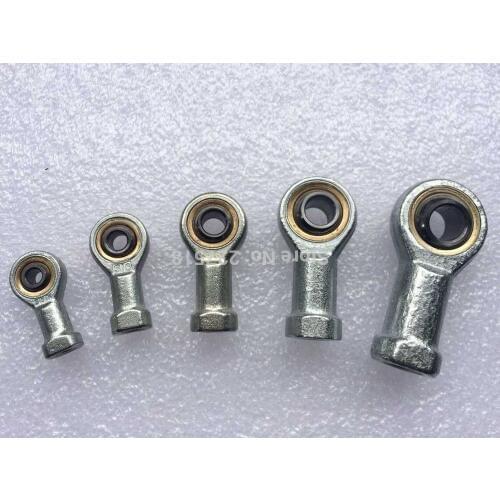1pc M5 M6 M8 M10 M12 Female External right Hand Screw Thread Fish Eye Rod End Joint Bearing Osci