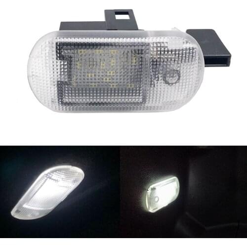 1Pcs LED Glove Box Luggag Light For VW Bettle Bora Golf Variant Caddy Touran Touareg For Skoda Superb Fabia Yeti Octavia Car 12V
