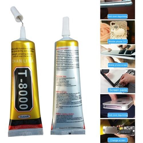 1 Pcs 15ml T8000 Repair Liquid Glue Multi Purpose Glue for Touchscreen Phone Frame Epoxy Adhesive GQ